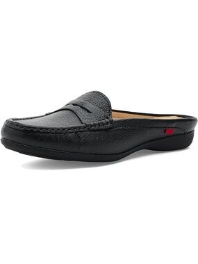 Marc Joseph Women's Union Penny Mules in black leather Sz 6 NWOB